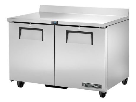True Refrigeration Worktop Counter Freezer 2 Solid Swing Doors - TWT - 48F - HC - Whisk Hospitality - TWT-48F-HC