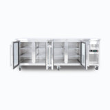 Bromic Under Bench Display Fridge - 553L - 4 Doors - Glass - Whisk Hospitality - UBC2230GD-NR
