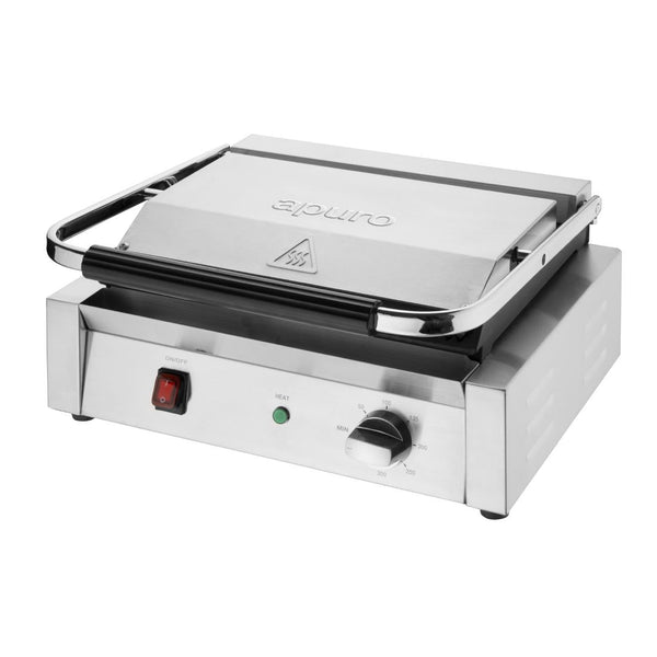 Apuro Bistro Contact Grill - Large Flat Plate CU603 - A - Whisk Hospitality - CU603-A