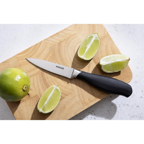 Vogue Soft Grip Paring Knife St/St - 90mm GD756 - Whisk Hospitality - GD756