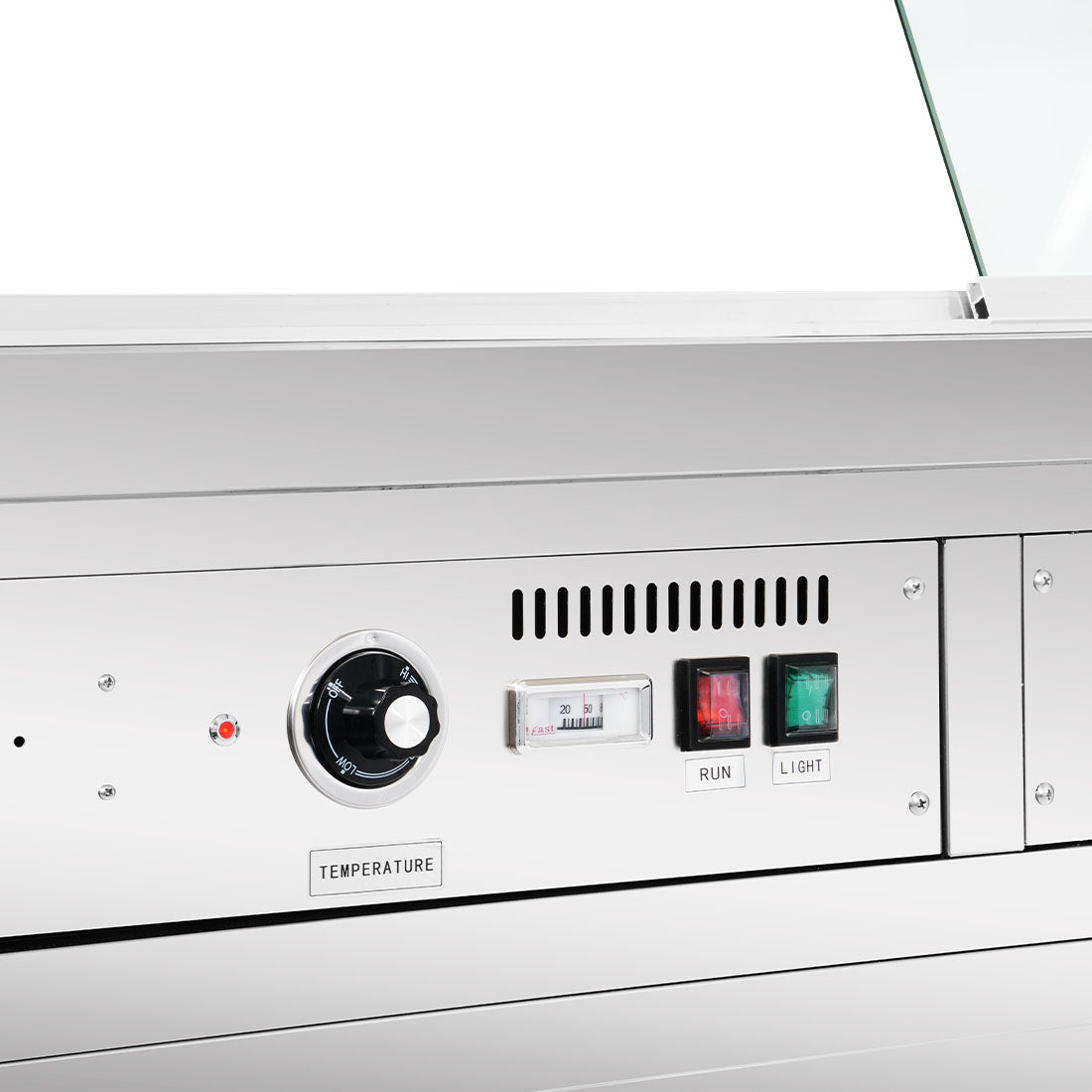 Thermaster Wet and Dry Bain Marie Display 4x1/1 GN Pans - PG150FE - XG - Whisk Hospitality - PG150FE-XG