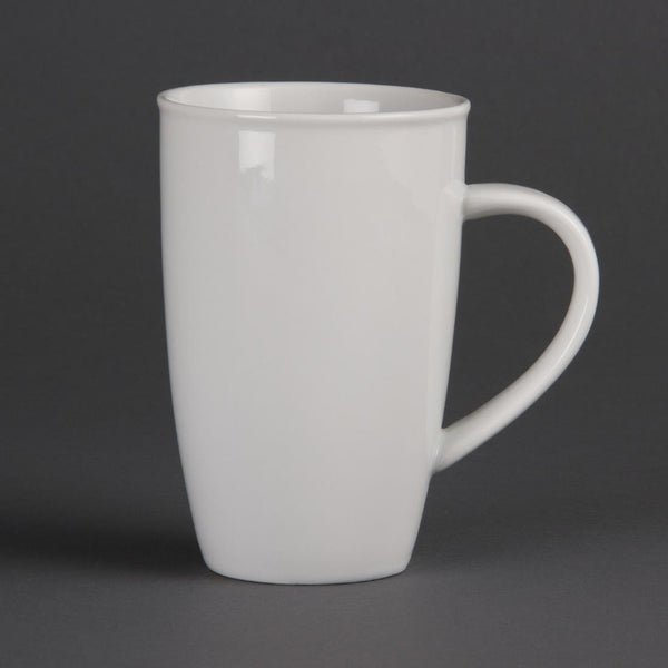 Olympia Whiteware Latte Mug - 400ml 14oz (Box 6) CB700 - Whisk Hospitality - CB700