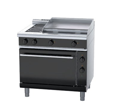 Waldorf Bold Rnlb8616E 900Mm Electric Range Static Oven Low Back Version - Whisk Hospitality - RNLB8616E