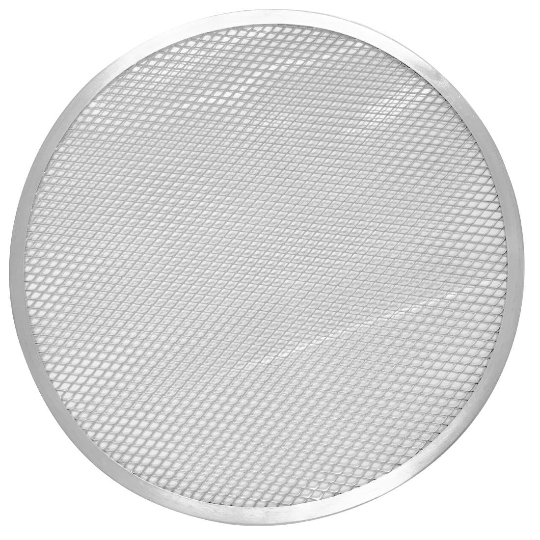 Vogue Aluminium Perforated Pizza Tray - 355mm HZ493 - Whisk Hospitality - HZ493