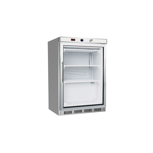 Thermaster HF200G S/S Display Freezer with Glass Door - Whisk Hospitality - HF200G S/S