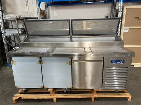 Desmon FPTM3N3G - 80 Pizza Prep Fridge - Whisk Hospitality - 3PA-4290-U0454