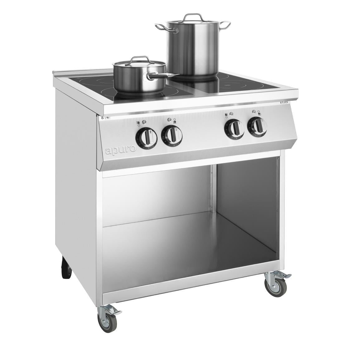 Apuro Freestanding 4 Zone Induction Cooker CU488 - A - Whisk Hospitality - CU488-A