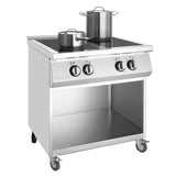 Apuro Freestanding 4 Zone Induction Cooker CU488 - A - Whisk Hospitality - CU488-A