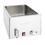 Apuro Bain Marie with Tap without Pans FT694 - A - Whisk Hospitality - FT694-A