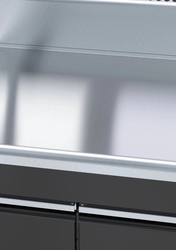 Waldorf Bold Btb8900S Cd 900Mm Bench Top Salamander Support Cabinet Base - Whisk Hospitality - BTB8900S-CD