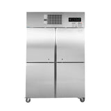 SUF1000 TROPICAL Thermaster 4 x Half door SS Freezer - Whisk Hospitality - SUF1000