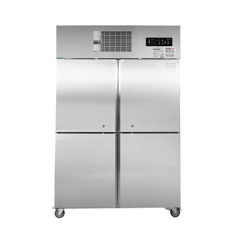 SUF1000 TROPICAL Thermaster 4 x Half door SS Freezer - Whisk Hospitality - SUF1000