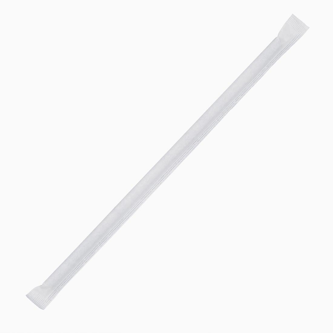 Fiesta Compostable Wrapped Paper Straw Black - 6mm (Box 250) FP440 - Whisk Hospitality - FP440