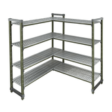 Modular System Poly Coolroom Shelving Starter Kit PCU18/72 - Whisk Hospitality - PCU18/72