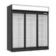 Thermaster Black Upright Three Glass Door Freezer - LG - 1563DF - Whisk Hospitality - LG-1563DF