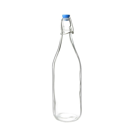 Olympia Glass Water Bottle with Stopper - 1180ml (Box 6) GG930 - Whisk Hospitality - GG930