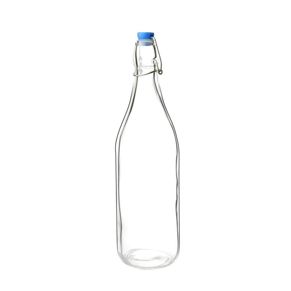 Olympia Glass Water Bottle with Stopper - 1180ml (Box 6) GG930 - Whisk Hospitality - GG930