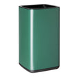 Bolero Square Waste Bin Green - 7Ltr HX261 - Whisk Hospitality - HX261