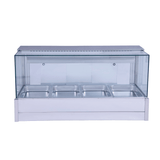 Bonvue Square Countertop Wet and Dry Bain Marie - BM14SC - Whisk Hospitality - BM14SC