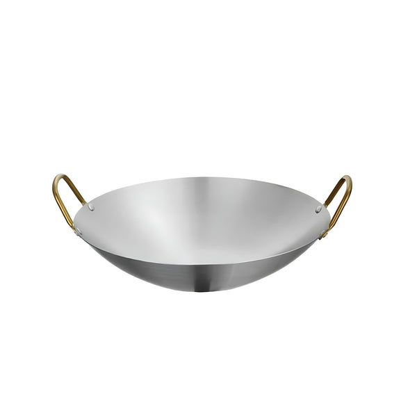Chinese Wok - S/S - 10" - 254(˜)*60(H)mm - Whisk Hospitality - 408095