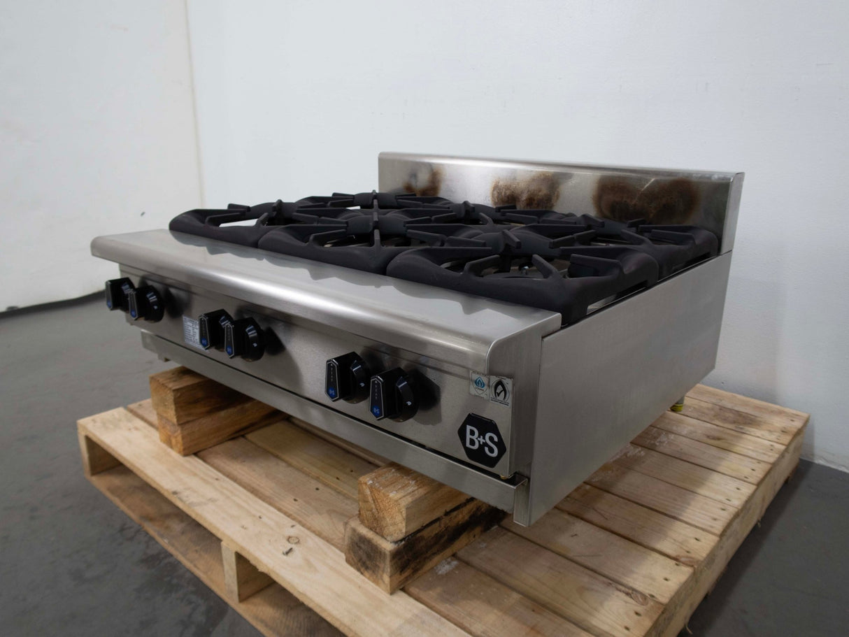B&S BT - SB6 6 Burner Cooktop - Whisk Hospitality - 845582