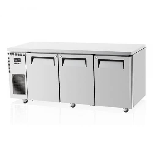 Skipio SUR18 - 3 Three Door Undercounter Fridge 538 Ltr - Whisk Hospitality - SUR18-3