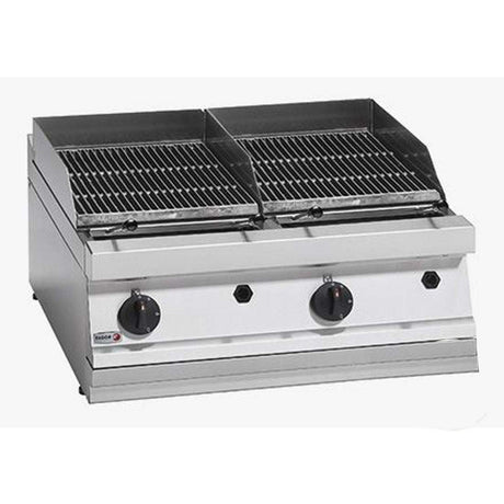 Fagor 700 series - Gas charcoal 2 grid grill BG7 - 10 - Whisk Hospitality - BG7-10