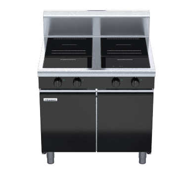Waldorf Bold Inb8400R5 Cd 900Mm Electric Induction Cooktop Cabinet Base - Whisk Hospitality - INB8400R5-CD