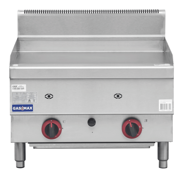 GASMAX Benchtop 2 Bunner Griddle 600mm - JUS - TRG60ELPG - Whisk Hospitality - JUS-TRG60ELPG