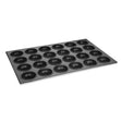 Vogue Non Stick Muffin Tray Aluminium - 360x525x35mm 14x20 1/2x1 1/4" (24 Hole) C564 - Whisk Hospitality - C564