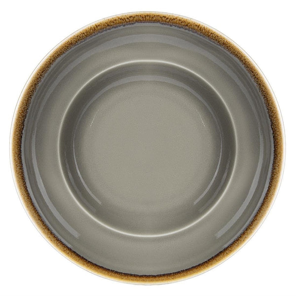 Olympia Kiln Smoke Pasta Bowl - 250x58mm 9 3/4" 340ml 12oz (Box 4) DC308 - Whisk Hospitality - DC308