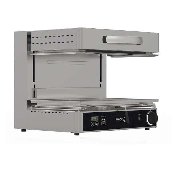 Fagor 600mm Ultrarapid Electric Salamander with Plate Detection SEQ-60-4T - Whisk Hospitality - SEQ-60-4T