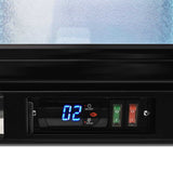 AG Twin Door Bar Fridge - Black Body & Doors BEER2 - Whisk Hospitality - BEER2