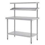 Vogue Prep Station St/St - 1200x600x1500mm 47 1/4 x23 1/2 x59" CB908 - Whisk Hospitality - CB908