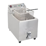 Apuro Single Fryer with Timer - 1x8Ltr - 2.9kW FC374 - A - Whisk Hospitality - FC374-A