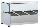 Anvil 1500 Glass Refrigerated Ingredient Well VRX1500 - Whisk Hospitality - VRX1500