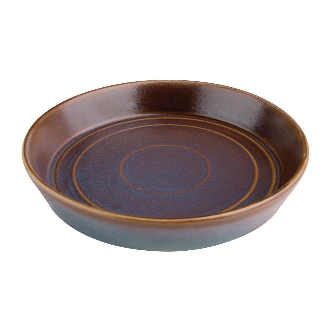 Olympia Cavolo Iridescent Flat Round Bowl - 220mm (Box 4) FD913 - Whisk Hospitality - FD913