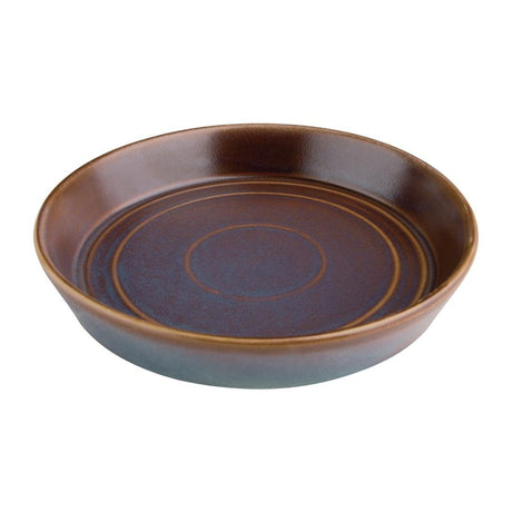Olympia Cavolo Iridescent Flat Round Bowl - 220mm (Box 4) FD913 - Whisk Hospitality - FD913