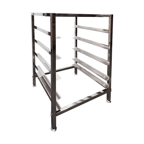 Dishwasher Basket Trolley / Stand - Stand - 4 Tiers - 550mm*520mm*850mm - Whisk Hospitality - 406227
