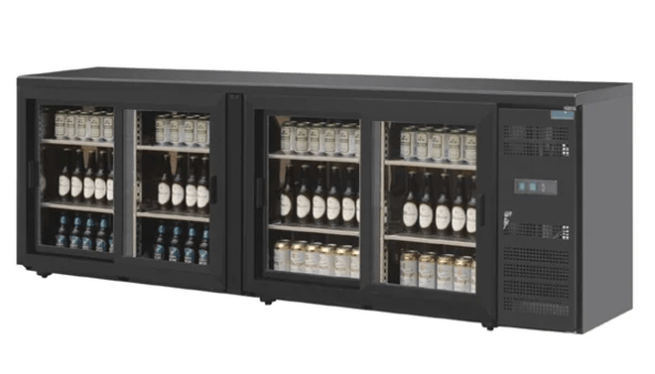 Polar CS103 - A 4 Door Back Bar Fridge - Whisk Hospitality - 859924