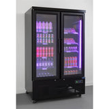 Polar G - Series Multideck Fridge with Double Doors GP485 - A - Whisk Hospitality - GP485-A