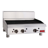 Thor Gas Char Broiler 36" - Radiant manual controls w/flame fail NG TR - CBR236F NG GH104 - N - Whisk Hospitality - GH104-N