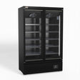 AG Supermarket Two Glass Doors Upright Display Fridge - 1000 Litre CSB1000 - Whisk Hospitality - CSB1000