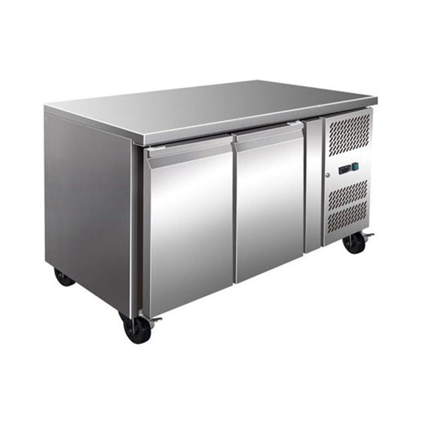 Thermaster GN2100BT TROPICALISED 2 Door Gastronorm Bench Freezer - Whisk Hospitality - GN2100BT