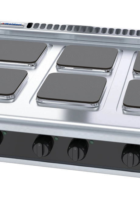 Waldorf Bold Rnlb8600Se B 900Mm Electric Cooktop Sealed Hobs Low Back Version Bench Model - Whisk Hospitality - RNLB8600SE-B