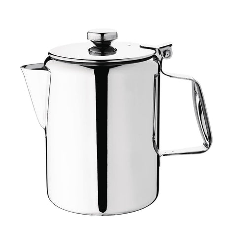 Olympia Concorde Coffee Pot St/St Mirror Finish - 900ml 32oz K747 - Whisk Hospitality - K747