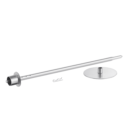 Gasmax Meat Rod Assembly for KB - 4 Kebab Machine - KB - 4 - MS - Whisk Hospitality - KB-4-MS