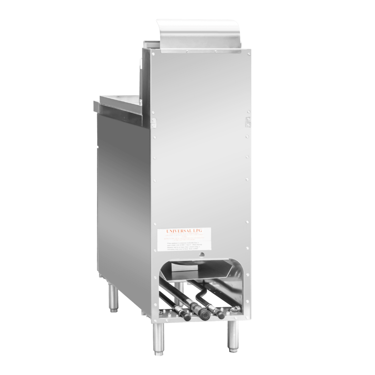 Gasmax V Pan Natural Gas 6 Baskets Pasta and Noodle Cooker PC150 - 6 - Whisk Hospitality - PC150-6