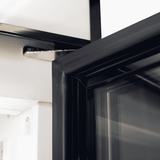 Bromic Upright Display Fridge - 885L - 2 Doors - Flat Glass - Black - Whisk Hospitality - GM0900LBECO