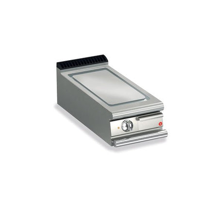 BARON 1 Burner Electric Fry Top With Smooth Mild Steel Plate And Thermostatic Control Q90SFT/E400 - Whisk Hospitality - Q90SFT/E400